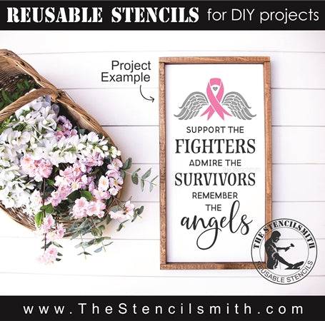 7502 - support the fighters - The Stencilsmith