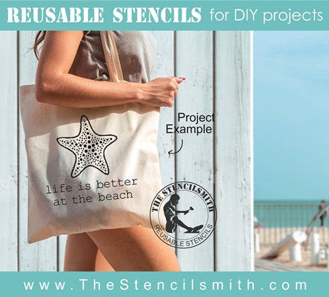 7509 - Life is better at the beach - The Stencilsmith