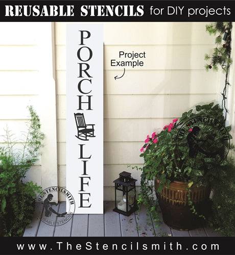 7514 - porch / patio / deck life - The Stencilsmith