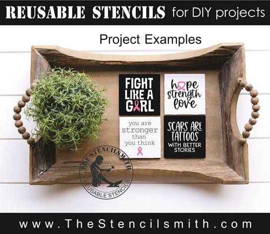 7519 - Awareness Minis - The Stencilsmith