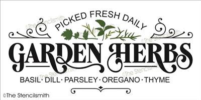 7521 - Garden Herbs - The Stencilsmith
