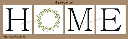7525 - HOME - 4 pc set - The Stencilsmith