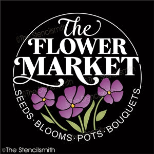7527 - The Flower Market - The Stencilsmith