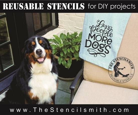 7534 - less people more - The Stencilsmith