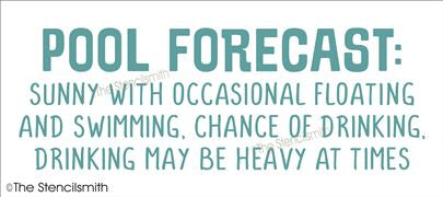 7538 - Pool Forecast - The Stencilsmith