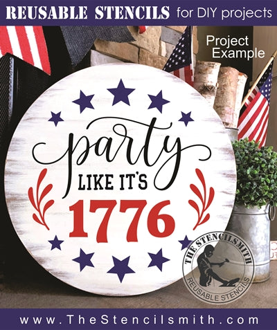 7550 - party like it's 1776 - The Stencilsmith