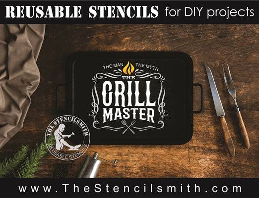 7558 - Grill Master - The Stencilsmith