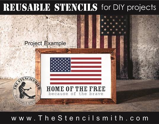 7559 - Home of the Free - The Stencilsmith
