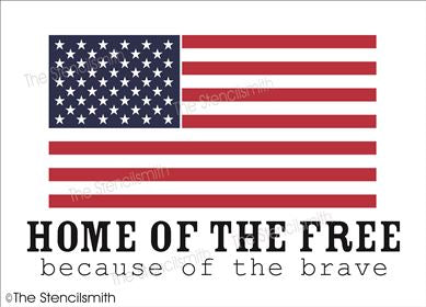 7559 - Home of the Free - The Stencilsmith