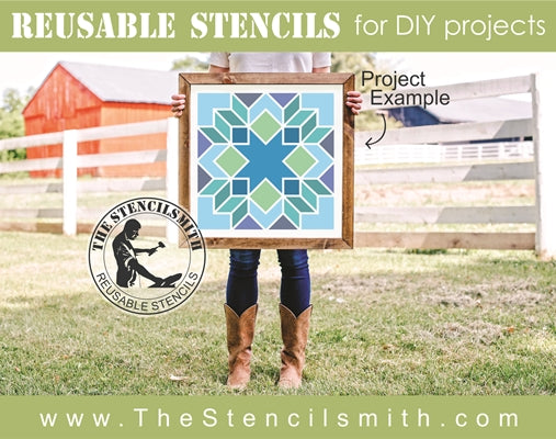 7560 - Abigail Quilt - The Stencilsmith