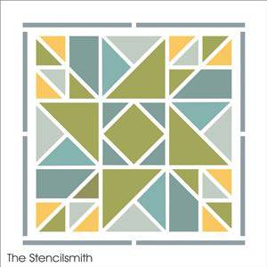 7562 - Prairie Star Quilt - The Stencilsmith