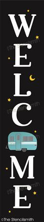 7568 - Welcome (camper) - The Stencilsmith