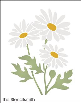 7573 - Daisies - The Stencilsmith