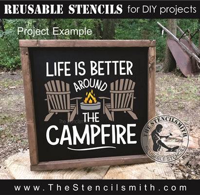 7574 - Life is better around the - The Stencilsmith