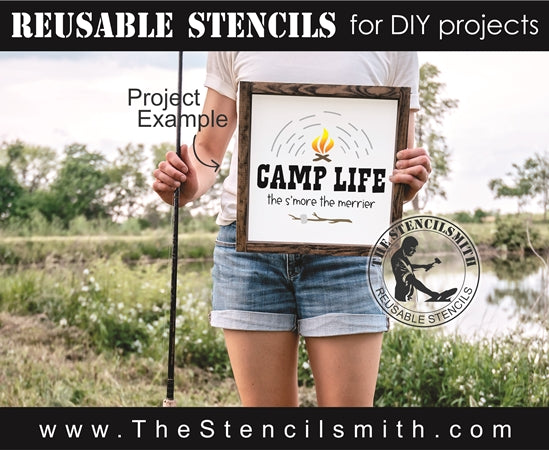 7584 - Camp Life - The Stencilsmith