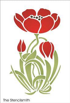 7590 - Flowers - The Stencilsmith