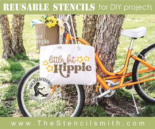 7623 - little bit hippie - The Stencilsmith