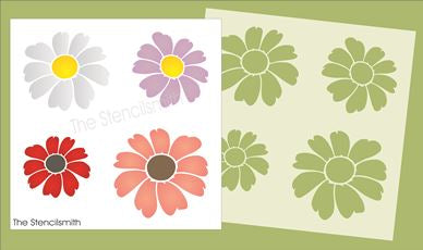 7624 - flowers - The Stencilsmith