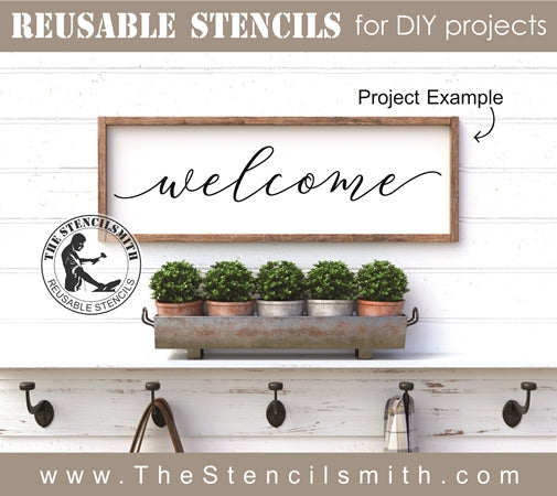 7625 - welcome - The Stencilsmith