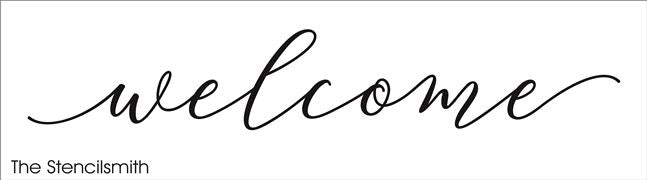 7625 - welcome - The Stencilsmith