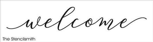 7625 - welcome - The Stencilsmith