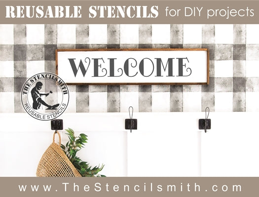 7630 - welcome - The Stencilsmith