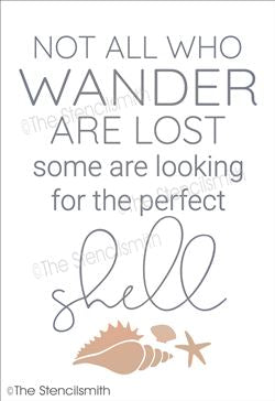 7631 - Not all who wander - The Stencilsmith