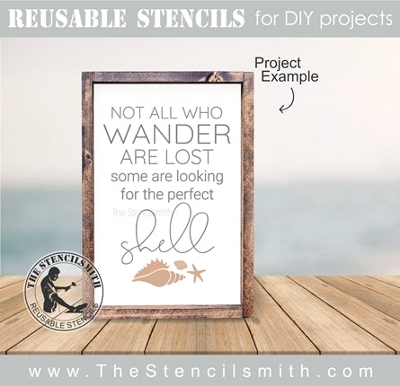 7631 - Not all who wander - The Stencilsmith