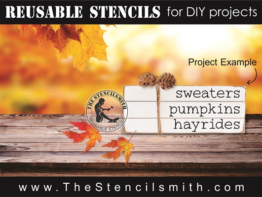 7640 - Fall phrases - The Stencilsmith