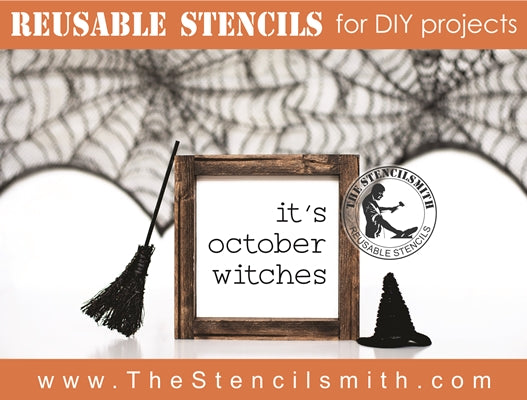 7654 - Halloween phrases - The Stencilsmith