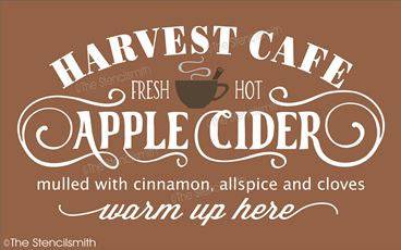7656 - Harvest Cafe Apple Cider - The Stencilsmith