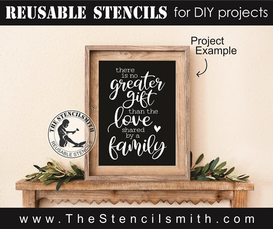 7666 - there is no greater gift - The Stencilsmith
