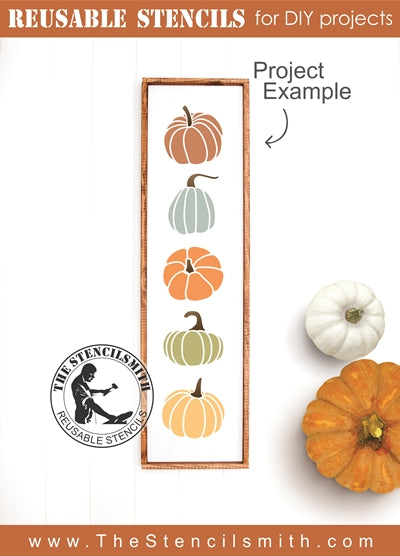 7671 - pumpkins - The Stencilsmith