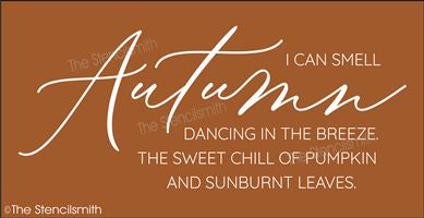 7675 - I can smell Autumn dancing - The Stencilsmith