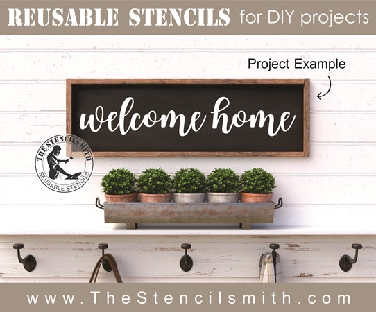 7685 - welcome home - The Stencilsmith