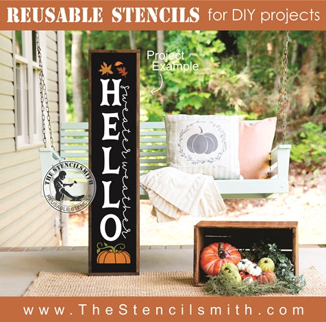 7697 - Hello sweater weather - The Stencilsmith