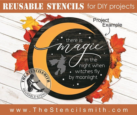 7706 - there is magic in the night - The Stencilsmith