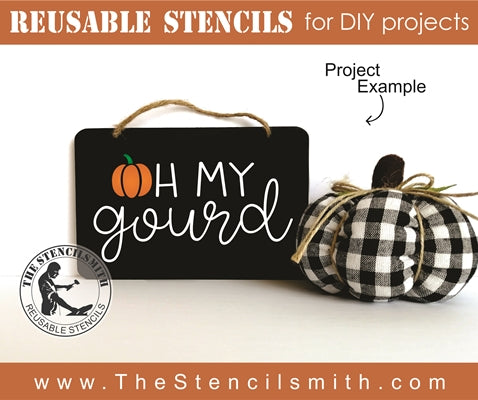 7709 - oh my gourd - The Stencilsmith