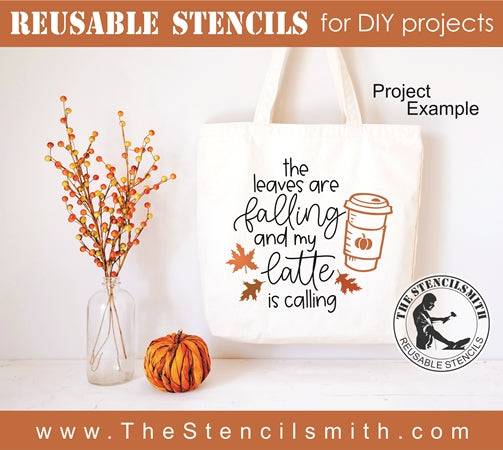 7710 - the leaves are falling - The Stencilsmith