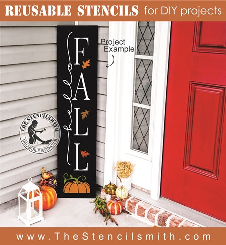 7719 - Hello Fall - The Stencilsmith