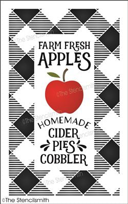 7721 - Farm Fresh Apples - The Stencilsmith