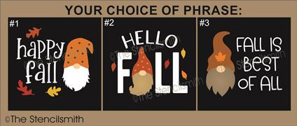 7726 - Fall gnome minis - The Stencilsmith