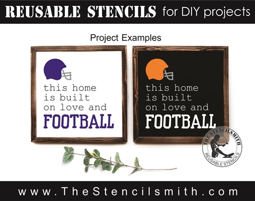 7730 - this home is built on love - The Stencilsmith