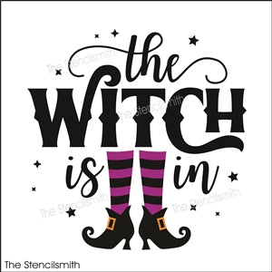 7741 - the witch is in - The Stencilsmith