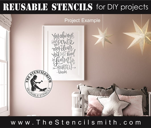 7750 - you always had the power - The Stencilsmith