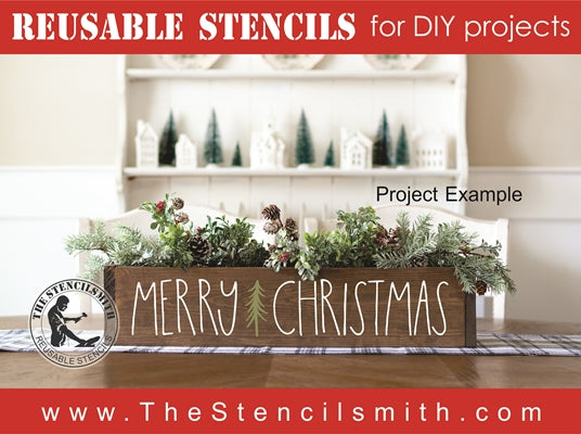 7752 - Merry Christmas - The Stencilsmith