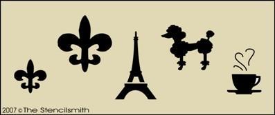 776 - Chic and Shabby French Pics - The Stencilsmith