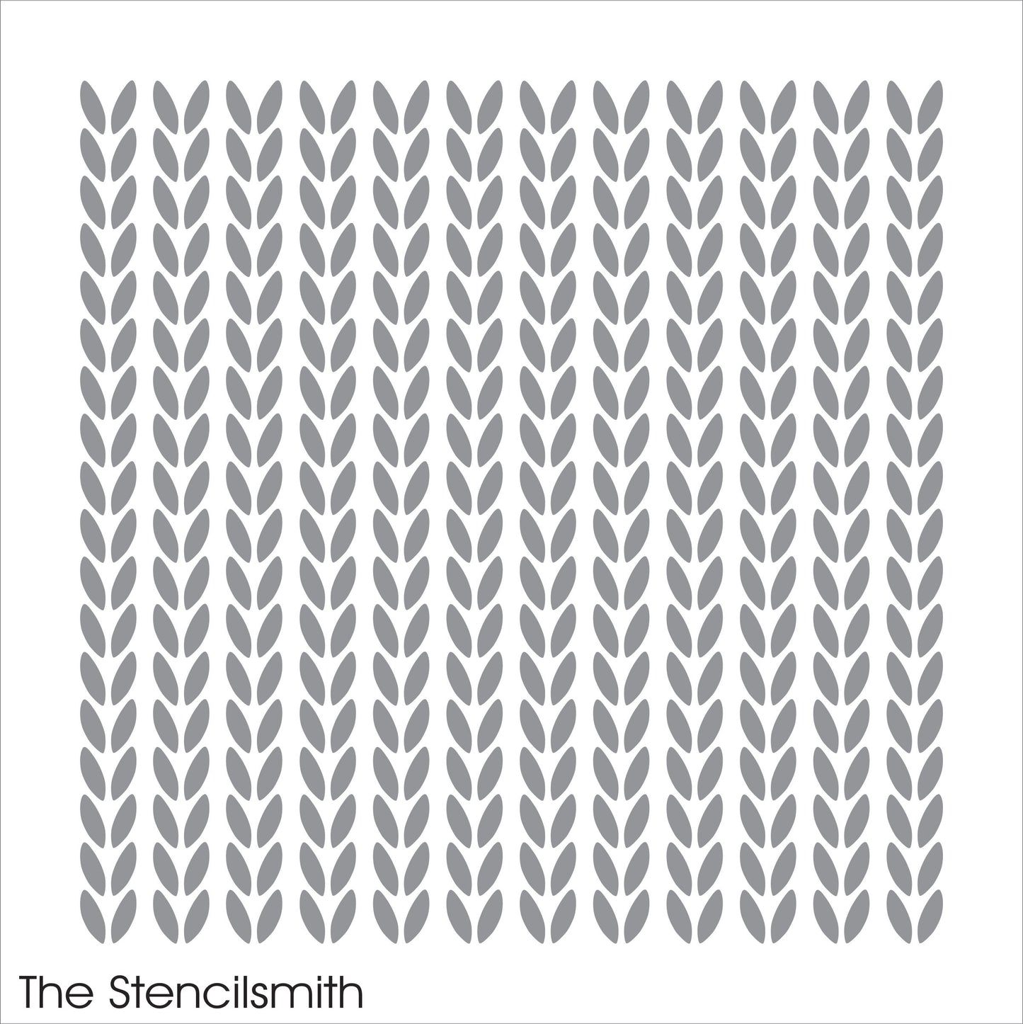 7770- Knitted Pattern - The Stencilsmith