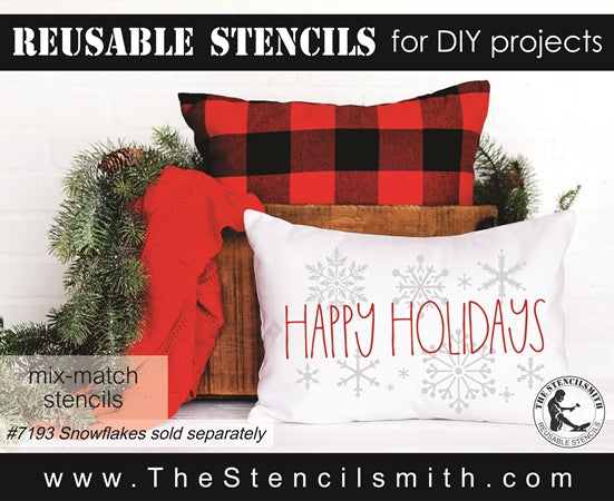 7772 - Holiday sayings - The Stencilsmith
