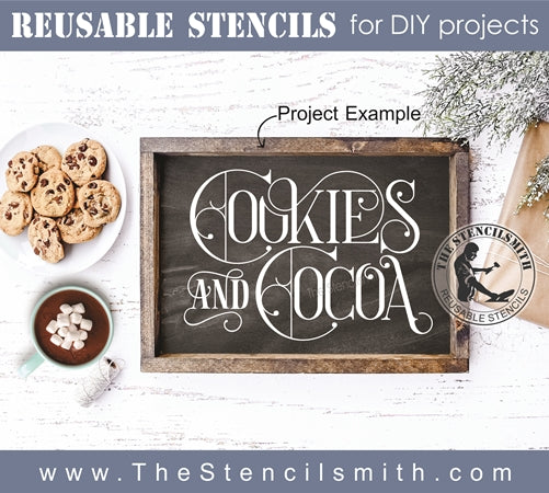 7774 - Cookies and Cocoa - The Stencilsmith